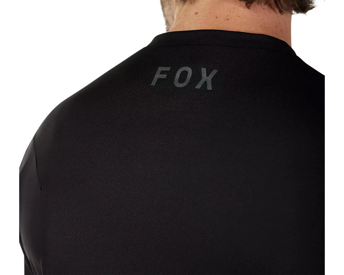 Fox Racing Ranger Fox Head Short Sleeve Jersey (Black) (L) - view 2